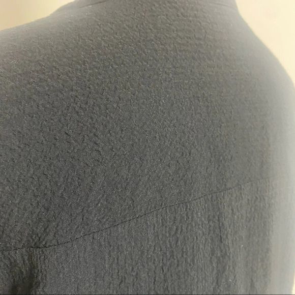 Orvis Jacket Large Black Zipper Front - Picture 11 of 13